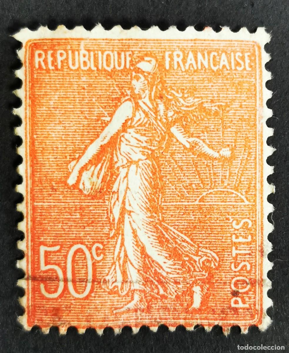 Sellos: Sello Francia 1926, Sembrador de camafeos, 50 c Michel: 161