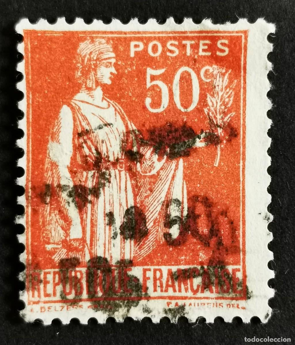 Sellos: Sello Francia 1932, Paz tipo (tipo I), 50 c Michel: 276I