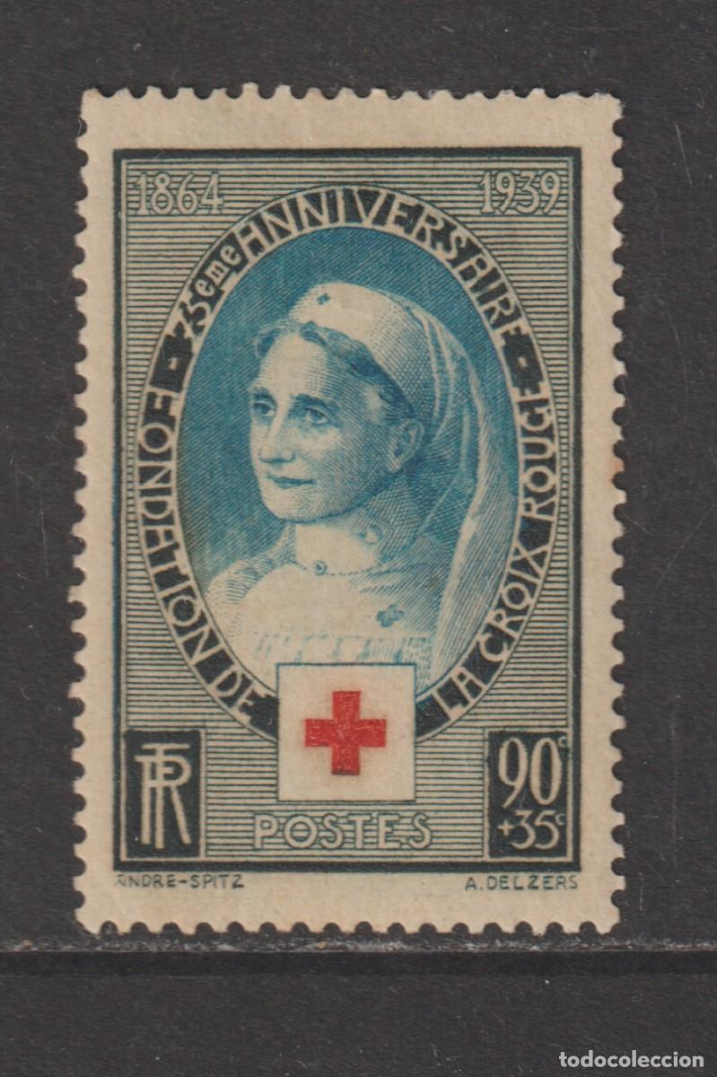 Sellos: France 1939 - Yvert 422 usado