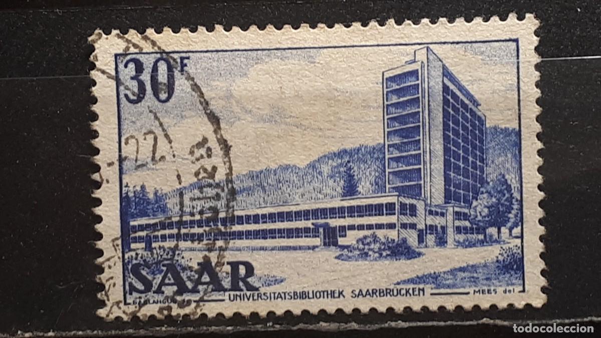 Sellos: SARRE - FRANC&Eacute;S A&ntilde;o 1952 . &deg;. Yvert 314
