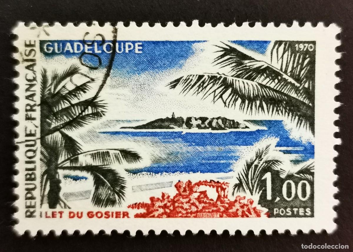 Sellos: Sello Francia 1970, Publicidad tur&iacute;stica Isla Gosier, Guadalupe, 1 F Michel: 1717