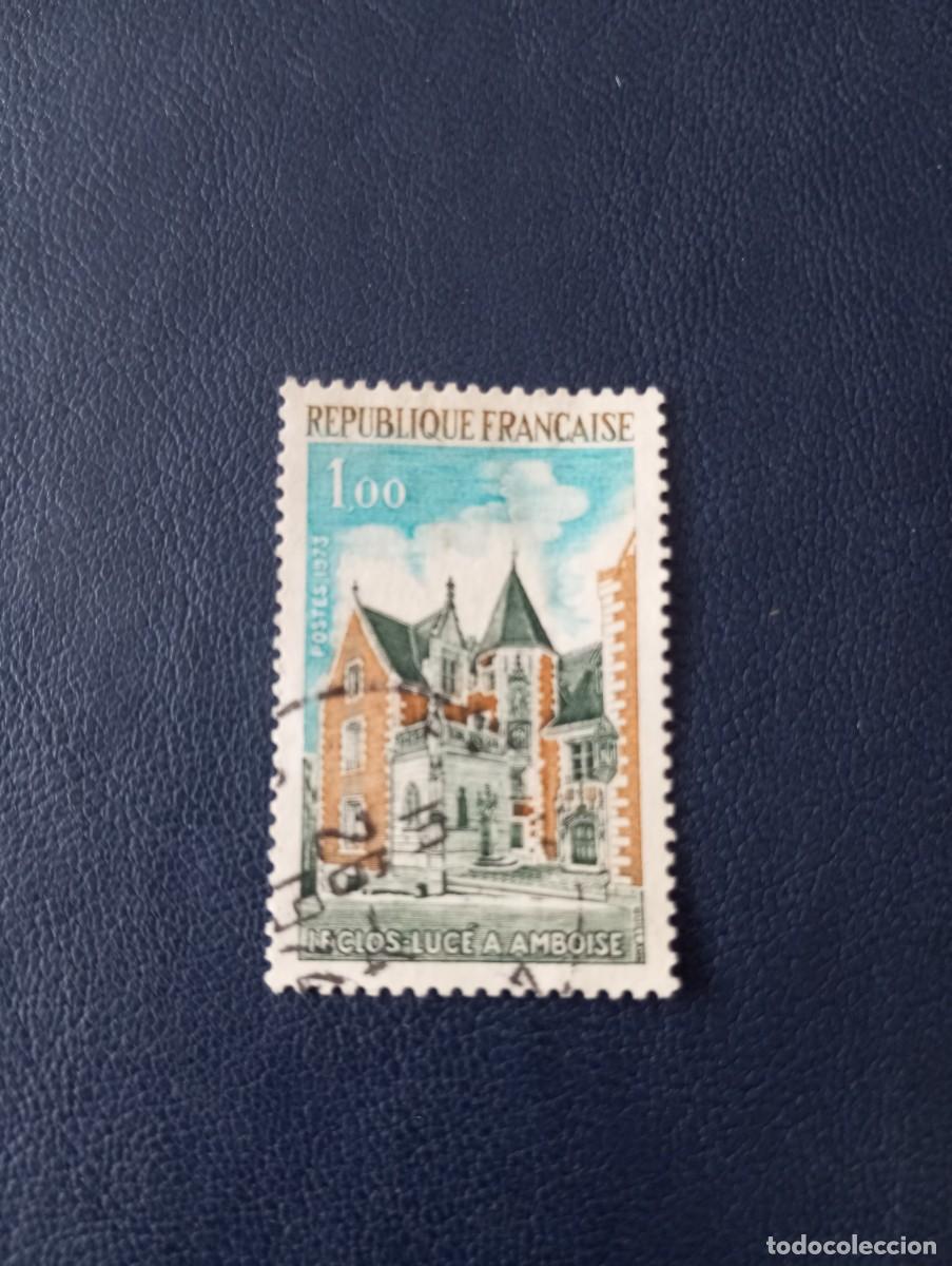 Sellos: FRANCIA, 1973, LE CLOS DU E, AMBOISE, YT 1759