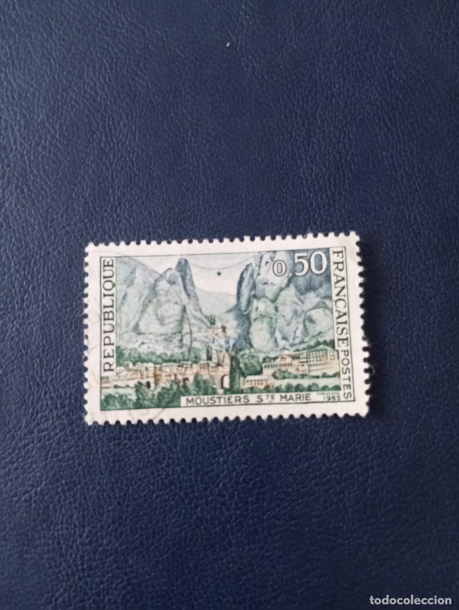 Sellos: FRANCIA, 1965, MOUSTIERS DE ST MARIE, YT 1436