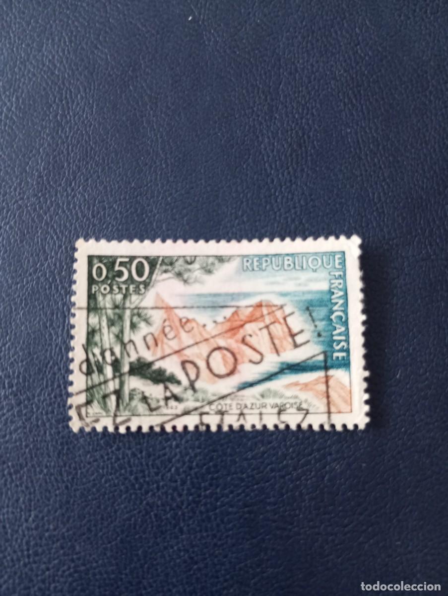 Sellos: FRANCIA, 1964, C&Ocirc;TE AZUR, YT 1391
