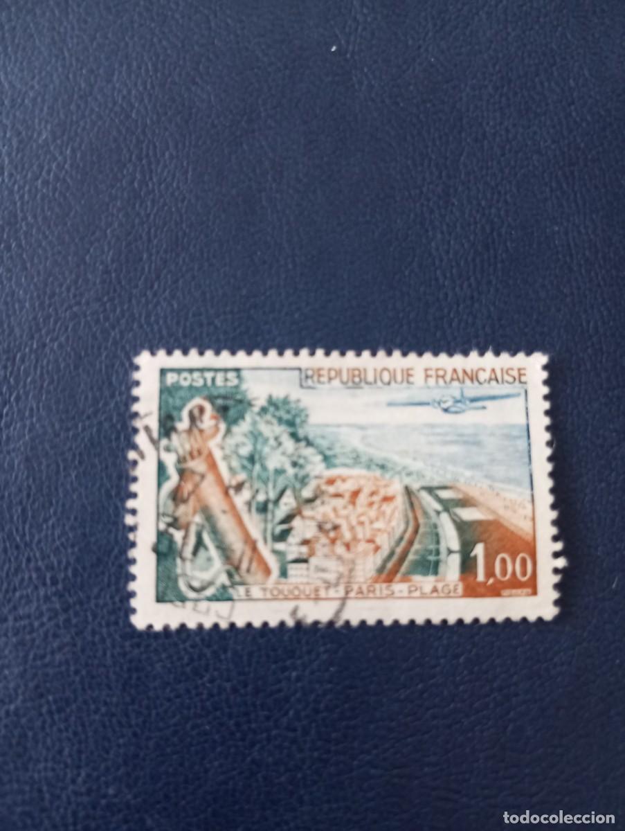 Sellos: FRANCIA, 1962, LE TOUQUET, PARIS PLAGE, YT 1355