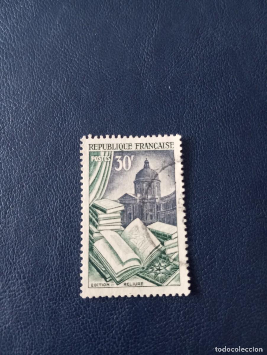 Sellos: FRANCIA, 1954, INSTITUTO FRANC&Eacute;S, YT 971