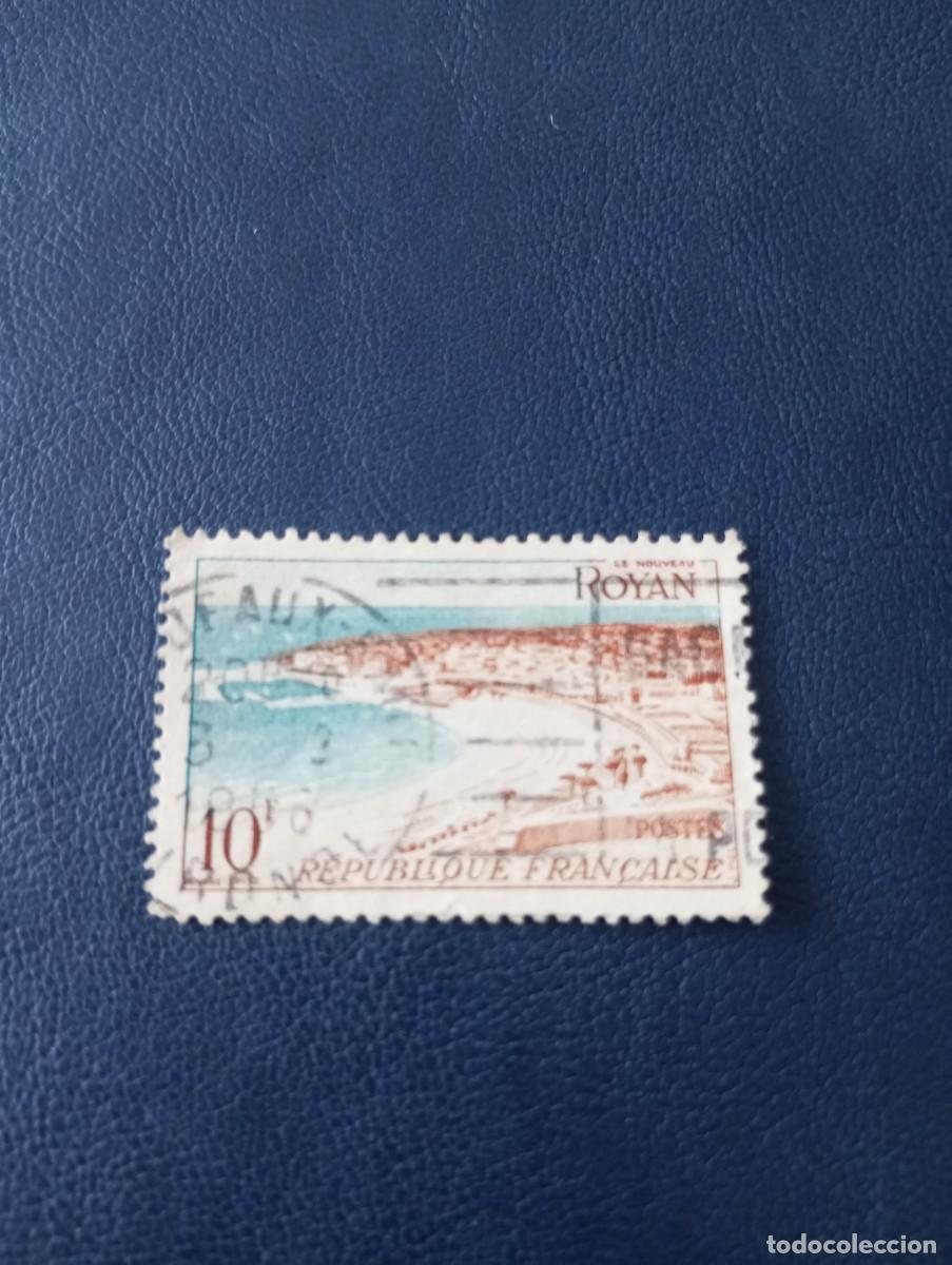 Sellos: FRANCIA, 1954, ROYAN, YT 978