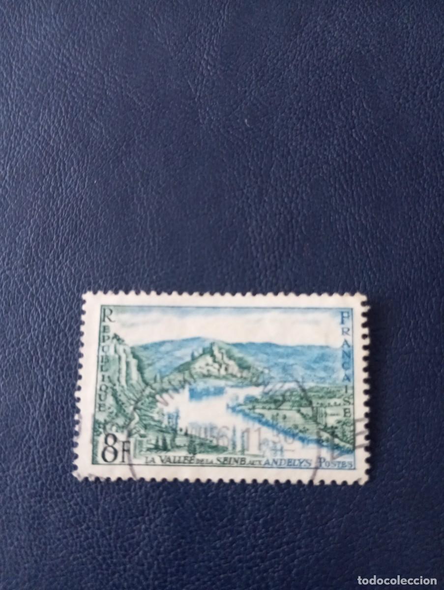 Sellos: FRANCIA, 1954, LES.ANDELYNS, YT 977