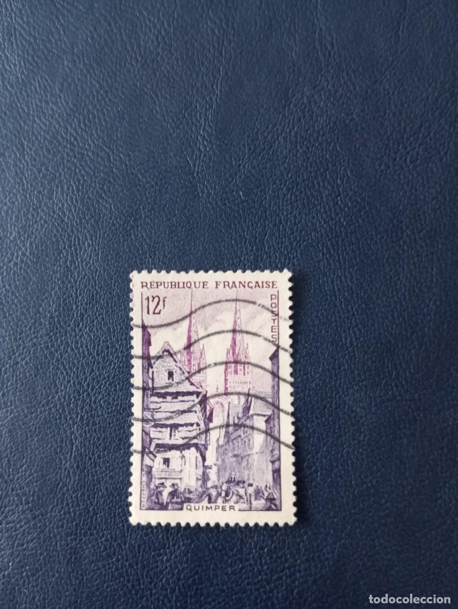 Sellos: FRANCIA, 1954, QUIMPER, YT 979