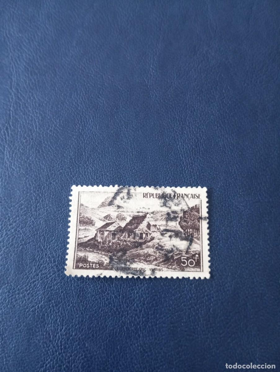 Sellos: FRANCIA, 1949, GERVIER DE JONC, YT 844