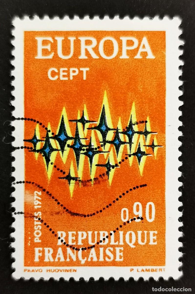 Sellos: Sello Francia 1972, CEPT- Comunicaci&oacute;n, 0,90 F Michel: 1789