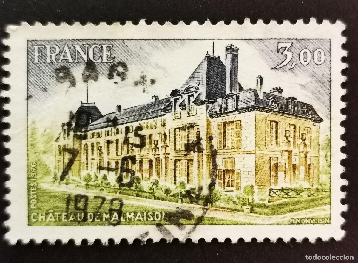 Sellos: Sello Francia 1975, Publicidad tur&iacute;stica Castillo de Malmaison, Rueil-Malmaison , 3 F Michel: 1957