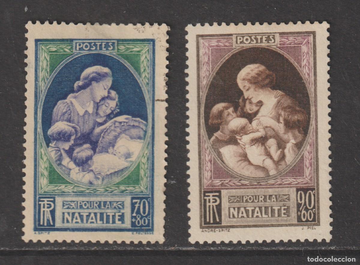 Sellos: France 1939 - Yvert 440/441 usado