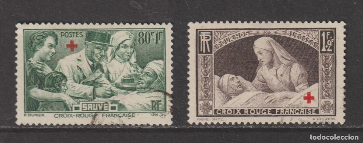 Sellos: France 1940 - Yvert 459/460 usado