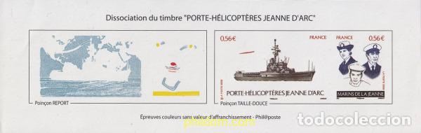 Sellos: 781903 MNH FRANCIA 2009 PORTAHELICOPTEROS JUANA DE ARCO