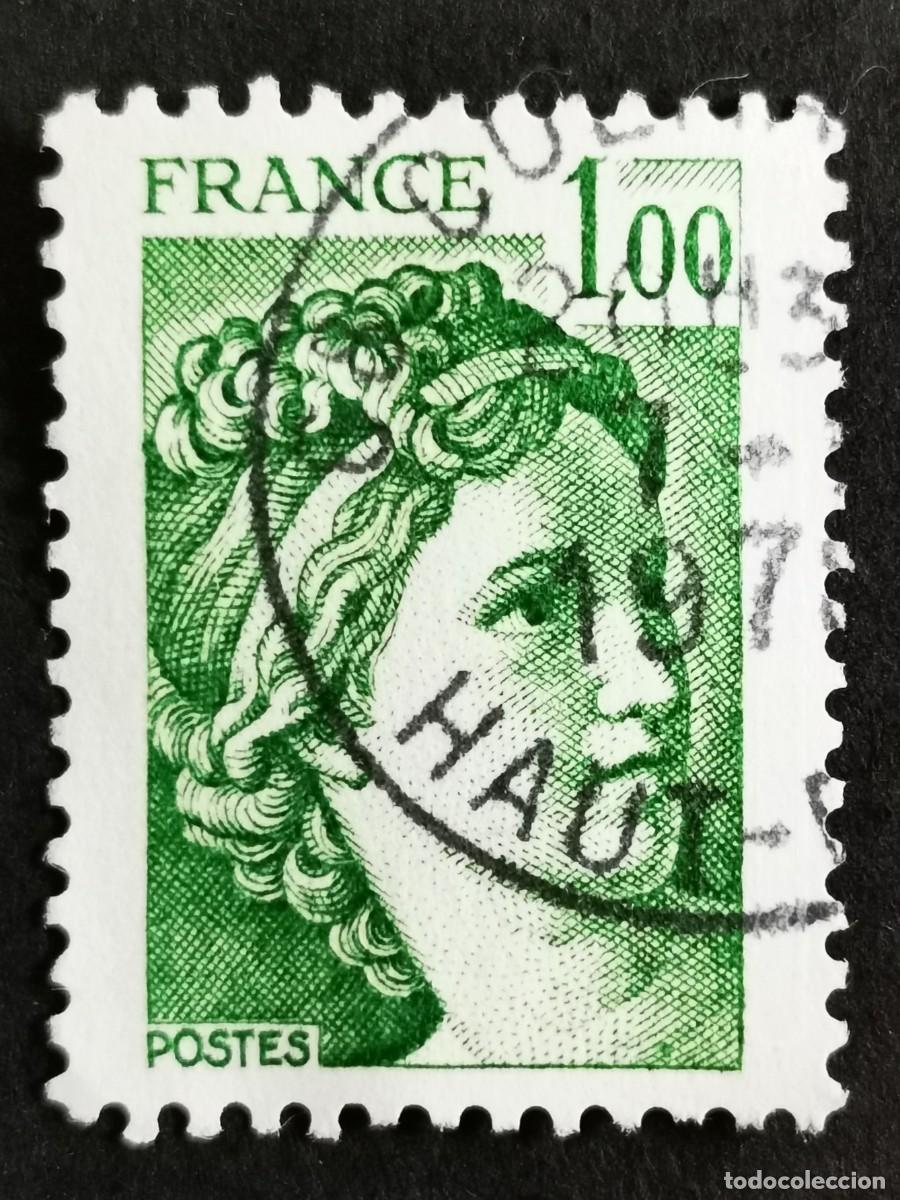 Sellos: Sello Francia 1978, Sabine, 1,00 F Michel: 2105Aw