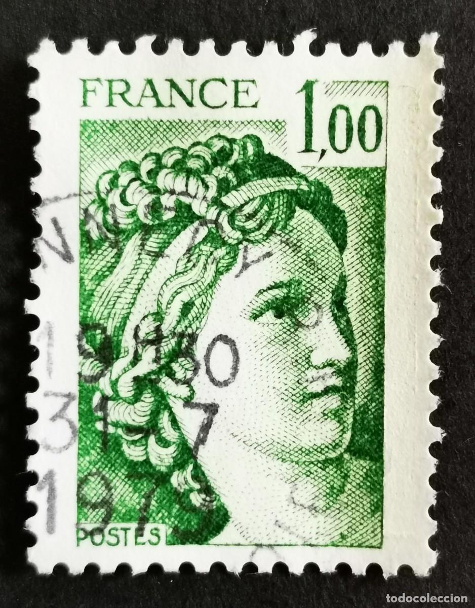Sellos: Sello Francia 1978, Sabine, 1,00 F Michel: 2105Aw