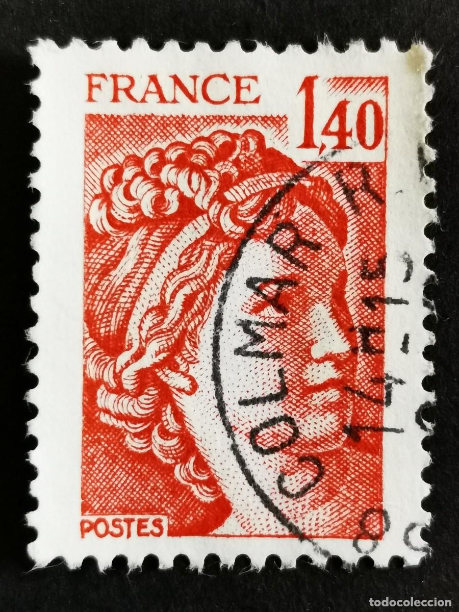 Sellos: Sello Francia 1980, Sabine, 1,40 F Michel: 2216Aw