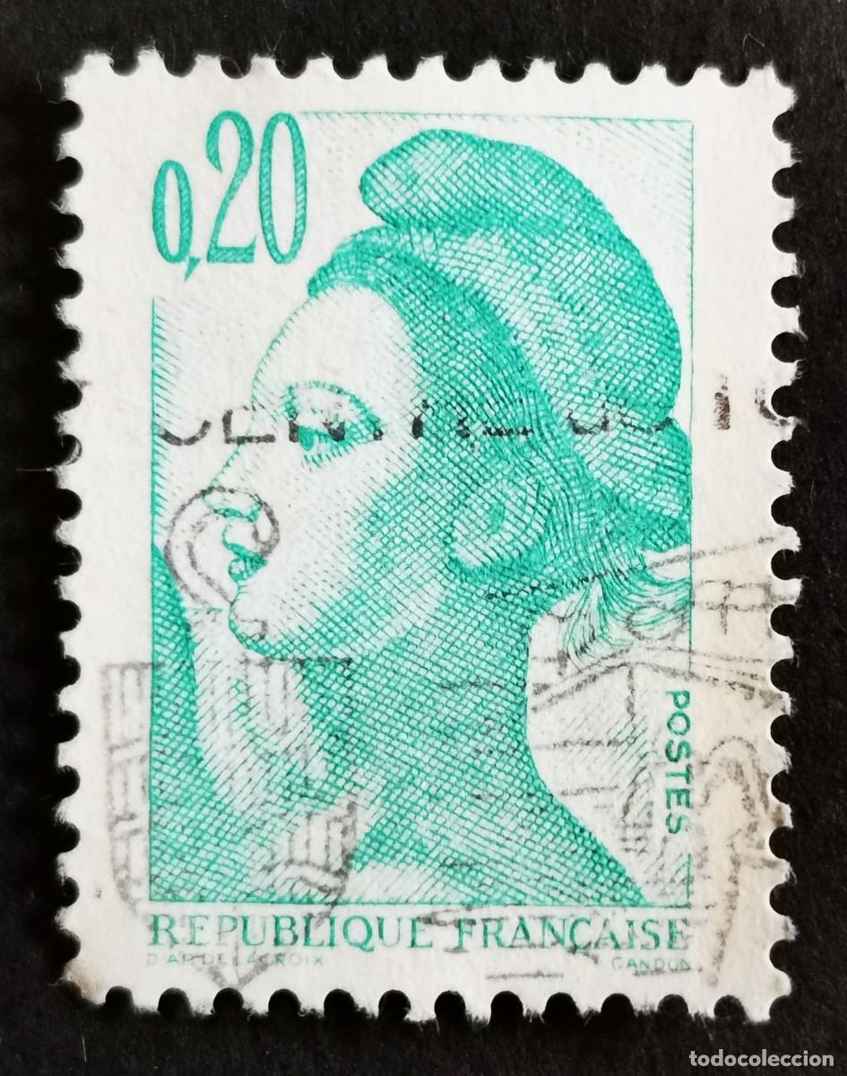 Sellos: Sello Francia 1982,Libertad de Gandon, 0,20 F Michel: 2302A