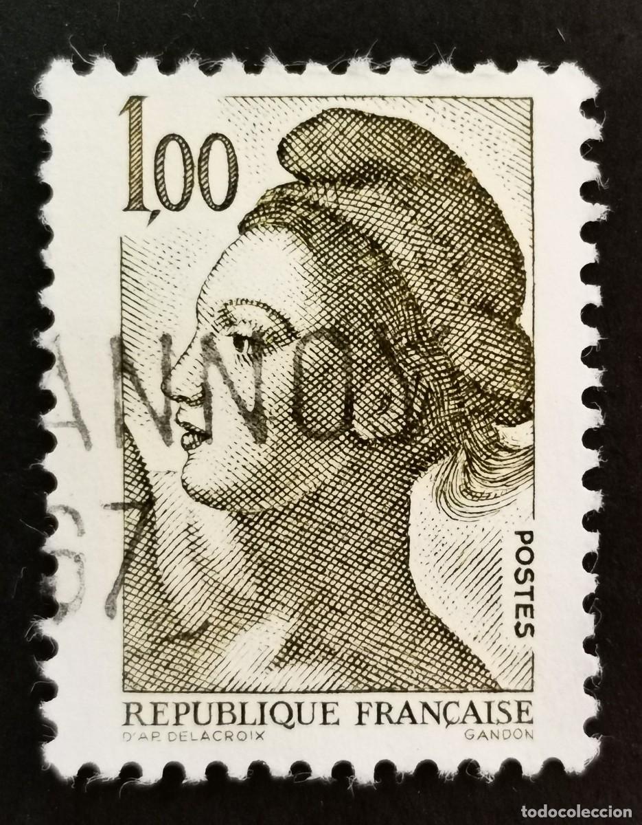 Sellos: Sello Francia 1982,Libertad de Gandon, 1,00 F Michel: 2306A