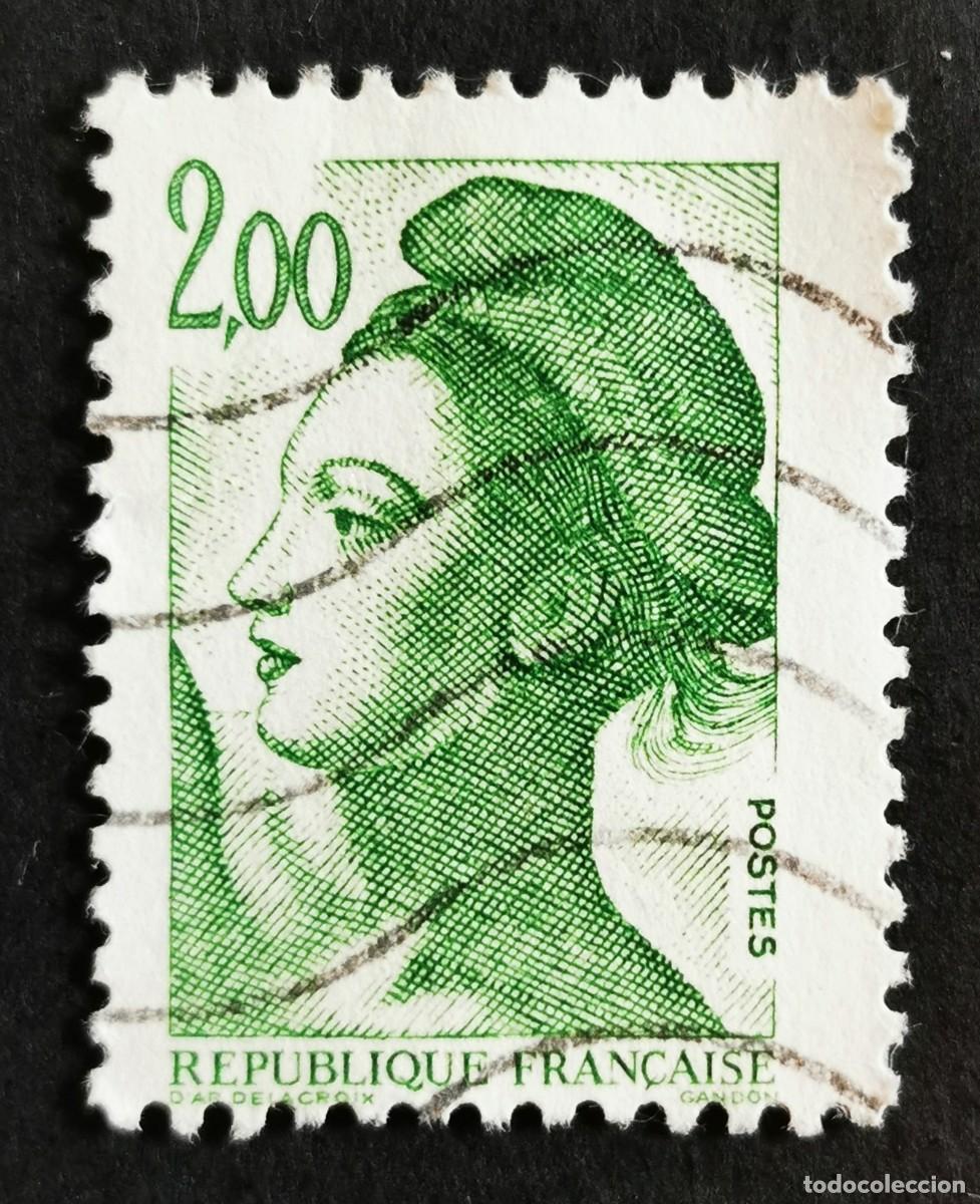 Sellos: Sello Francia 1982,Libertad de Gandon, 2,00 F Michel: 2309A