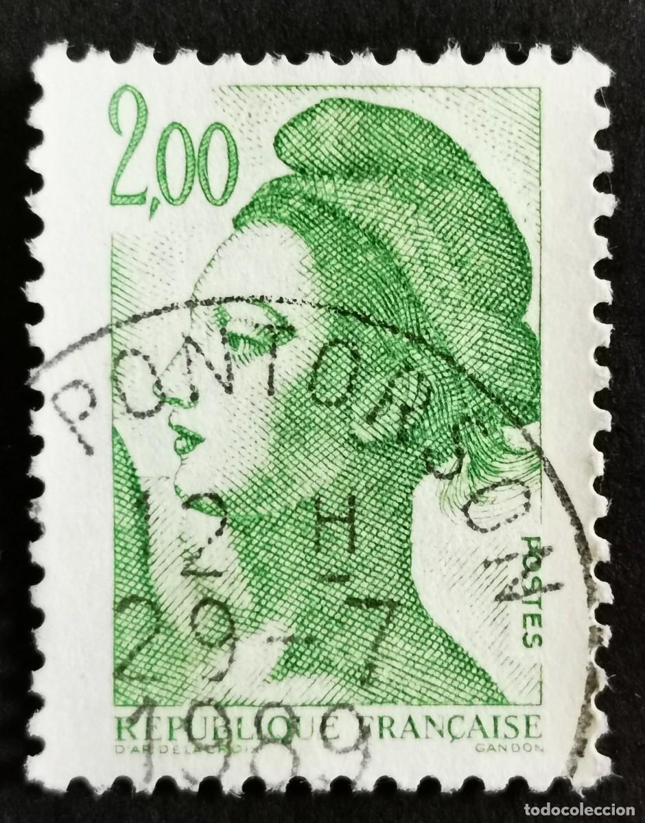 Sellos: Sello Francia 1982,Libertad de Gandon, 2,00 F Michel: 2309A