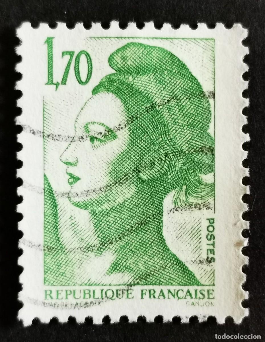 Sellos: Sello Francia 1984, Libertad de Gandon, 1,70 F Michel: 2454A