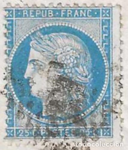 Sellos: Lettre Timbr&eacute;e C&eacute;r&egrave;s 6 mai 1873