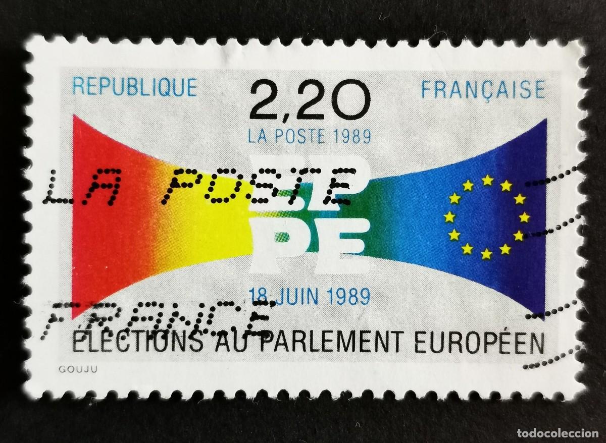 Sellos: Sello Francia 1989, Elecciones al Parlamento Europeo, 2,20 F Michel: 2706