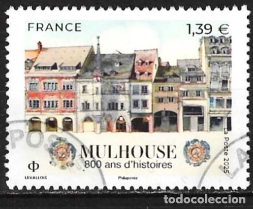 Sellos: Francia 2025 - Mi xxx - YT 5916 - La ciudad Mulhouse
