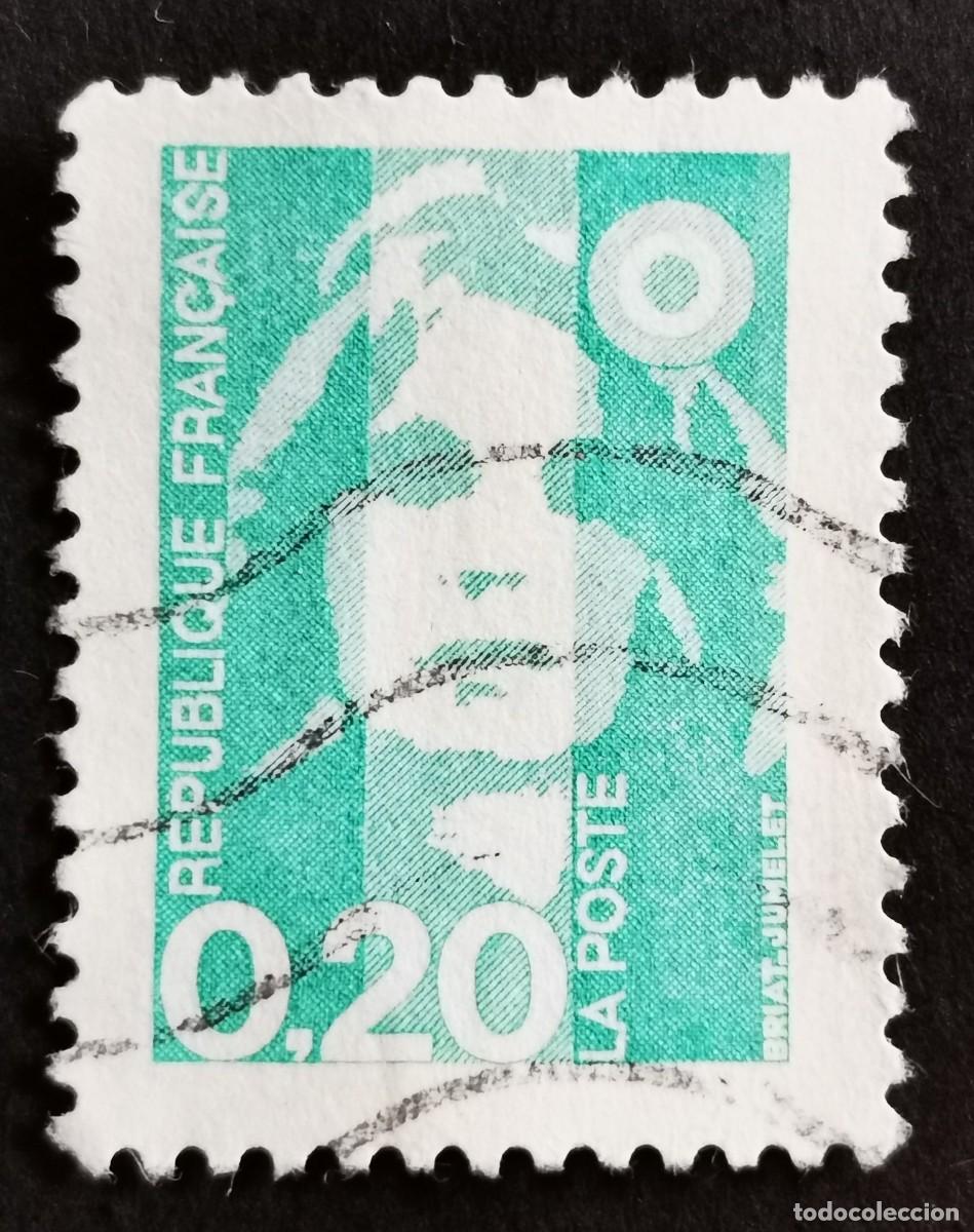 Sellos: Sello Francia 1990, Marianne de Briat, 0,20 F Michel: 2765