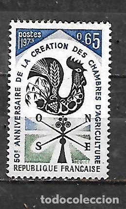 Sellos: 1973: 50 Aniversario de las C&aacute;maras Francesas de Agricultura (MNH**)