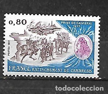 Sellos: 1977: III Centenario de la uni&oacute;n de Cambrai a Francia (MNH**)