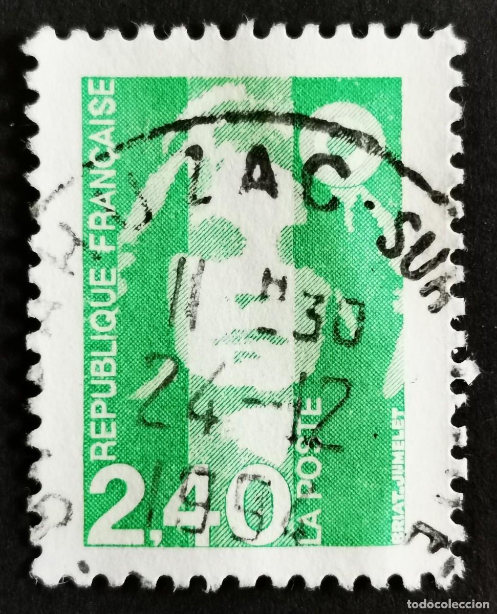 Sellos: Sello Francia 1993, Marianne de Briat, 2,40 F Michel: 2858Ab