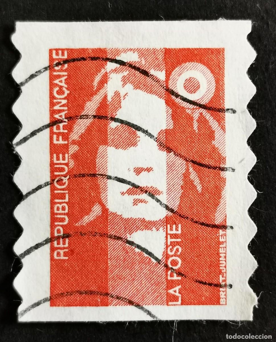 Sellos: Sello Francia 1994, Marianne de Briat autoadhesiva, perforaci&oacute;n 6&frac14; vertical TIPO I, Michel: 2946BcI