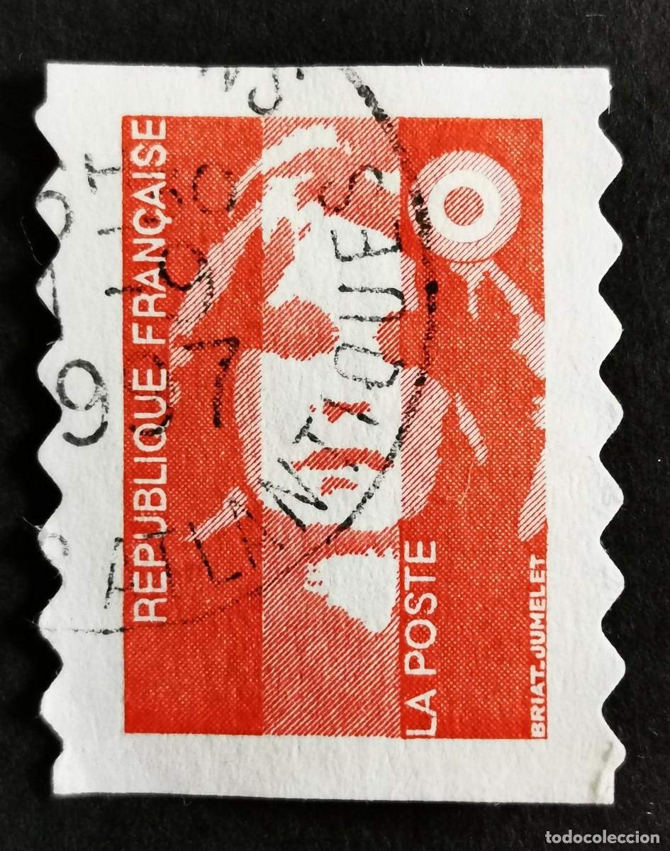 Sellos: Sello Francia 1994, Marianne de Briat autoadhesiva, perforaci&oacute;n 6&frac14; vertical TIPO I, Michel: 2946BcI