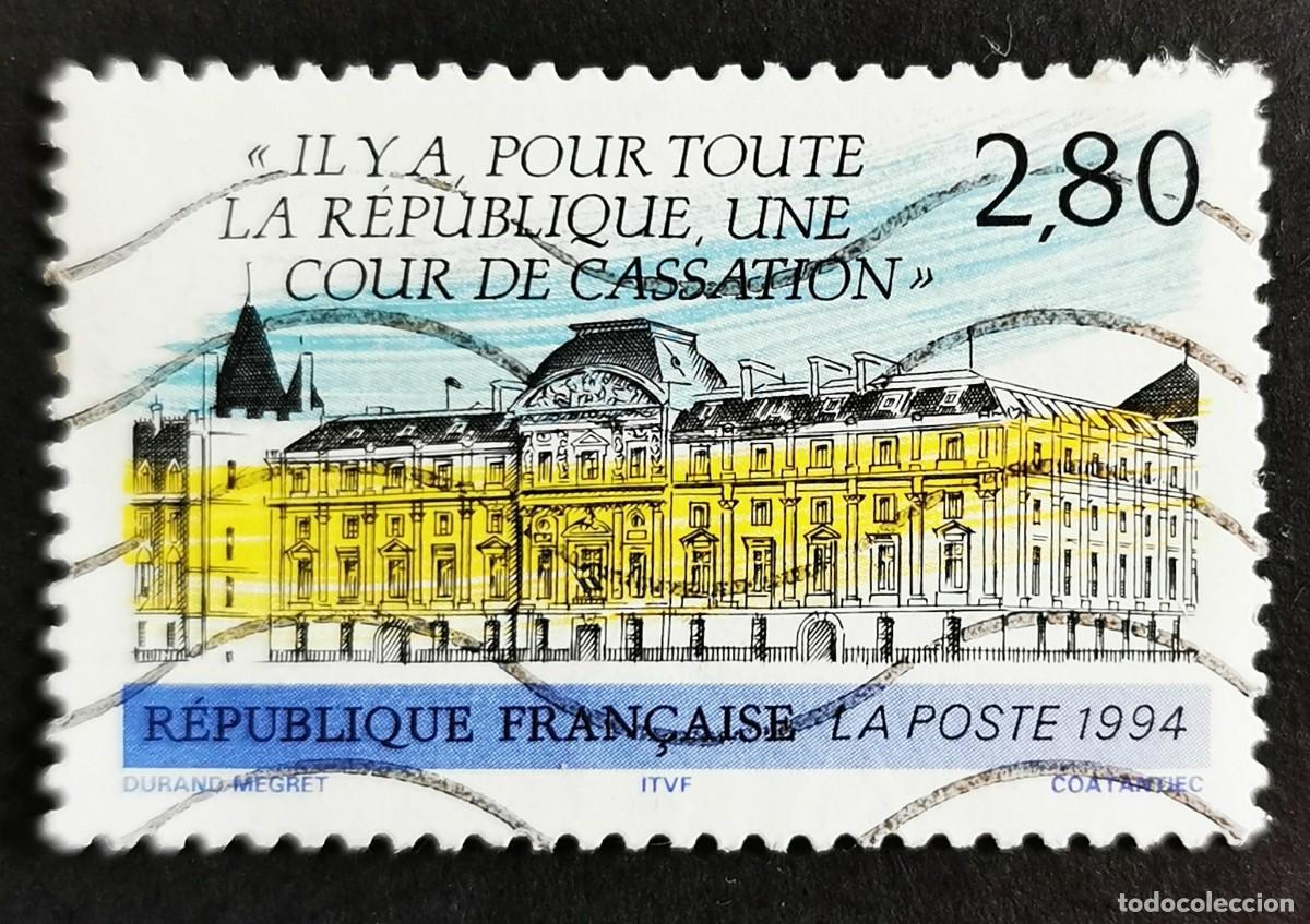 Sellos: Sello Francia 1994, Tribunal de Casaci&oacute;n, 2,80 F Michel: 3029