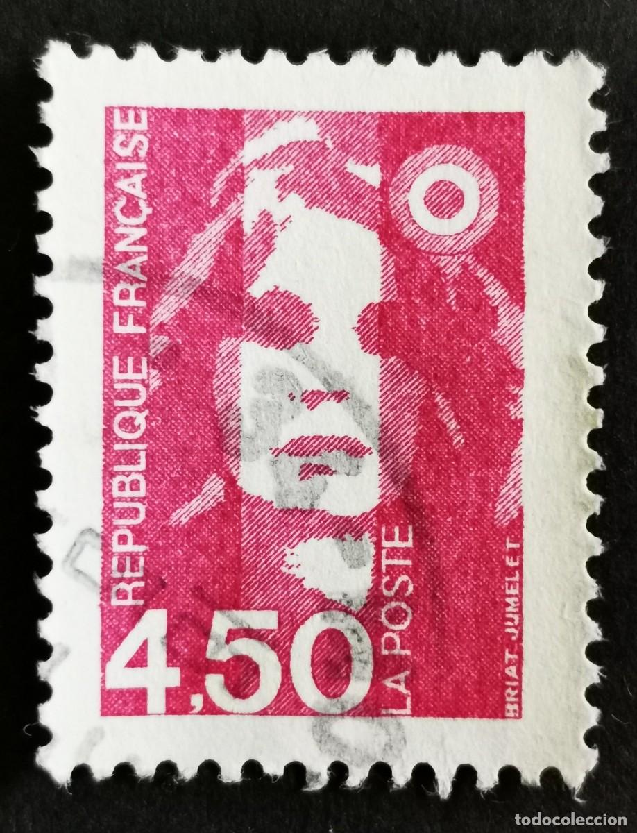 Sellos: Sello Francia 1996, Marianne de Briat, 4,50 F Michel: 3136A