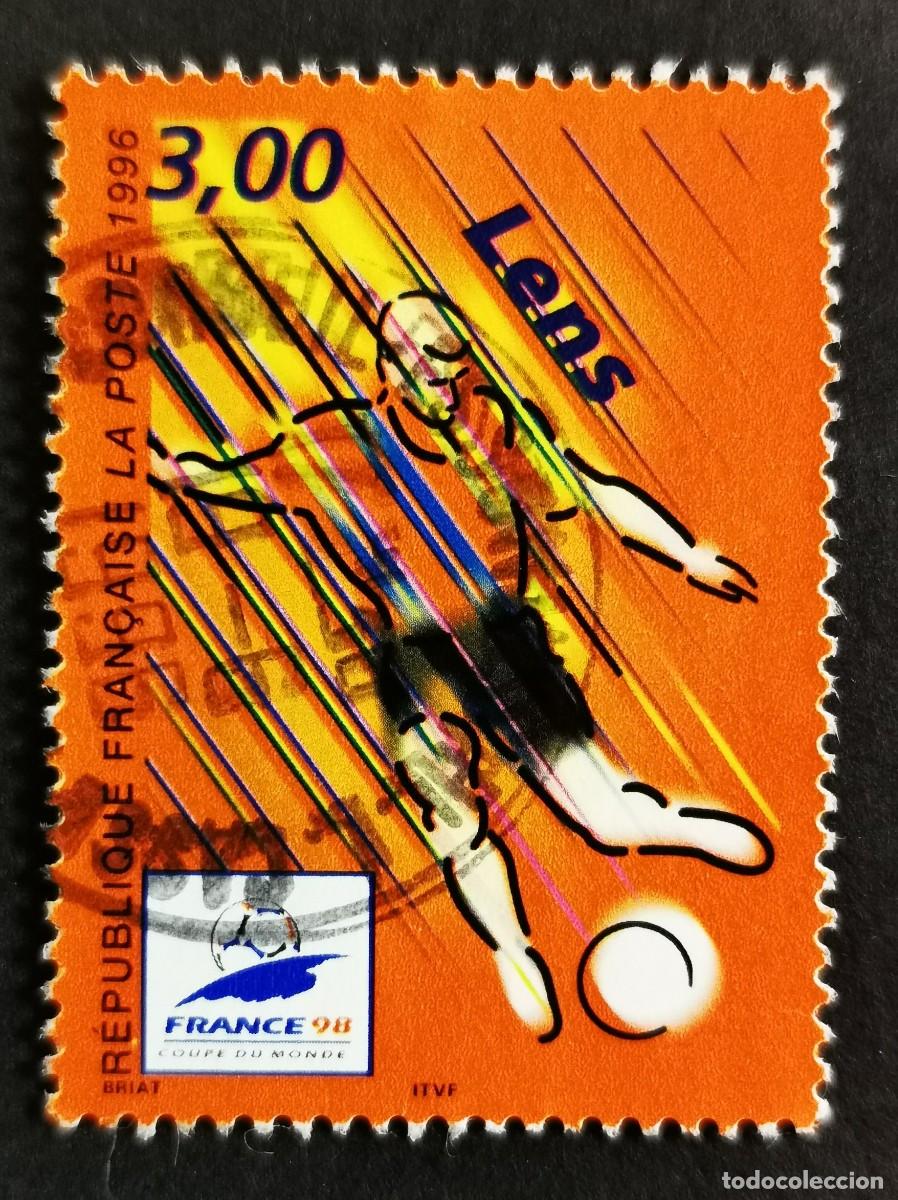 Sellos: Sello Francia 1996, Ciudades anfitrionas: Lente, 3,00 F Michel: 3154