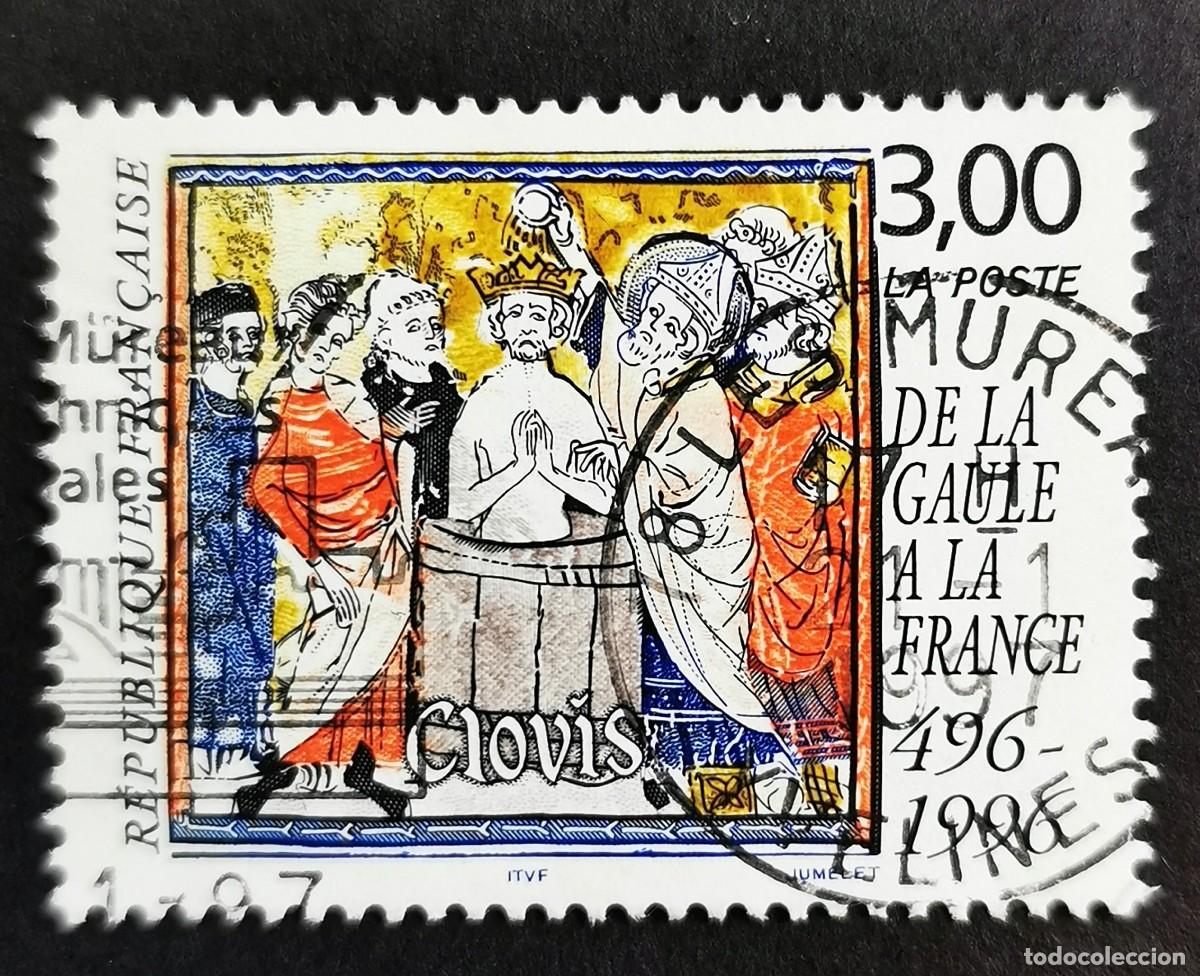 Sellos: Sello Francia 1996,El bautismo de Clodoveo: De la Galia a Francia 496-1996, 3,00 F Michel: 3166