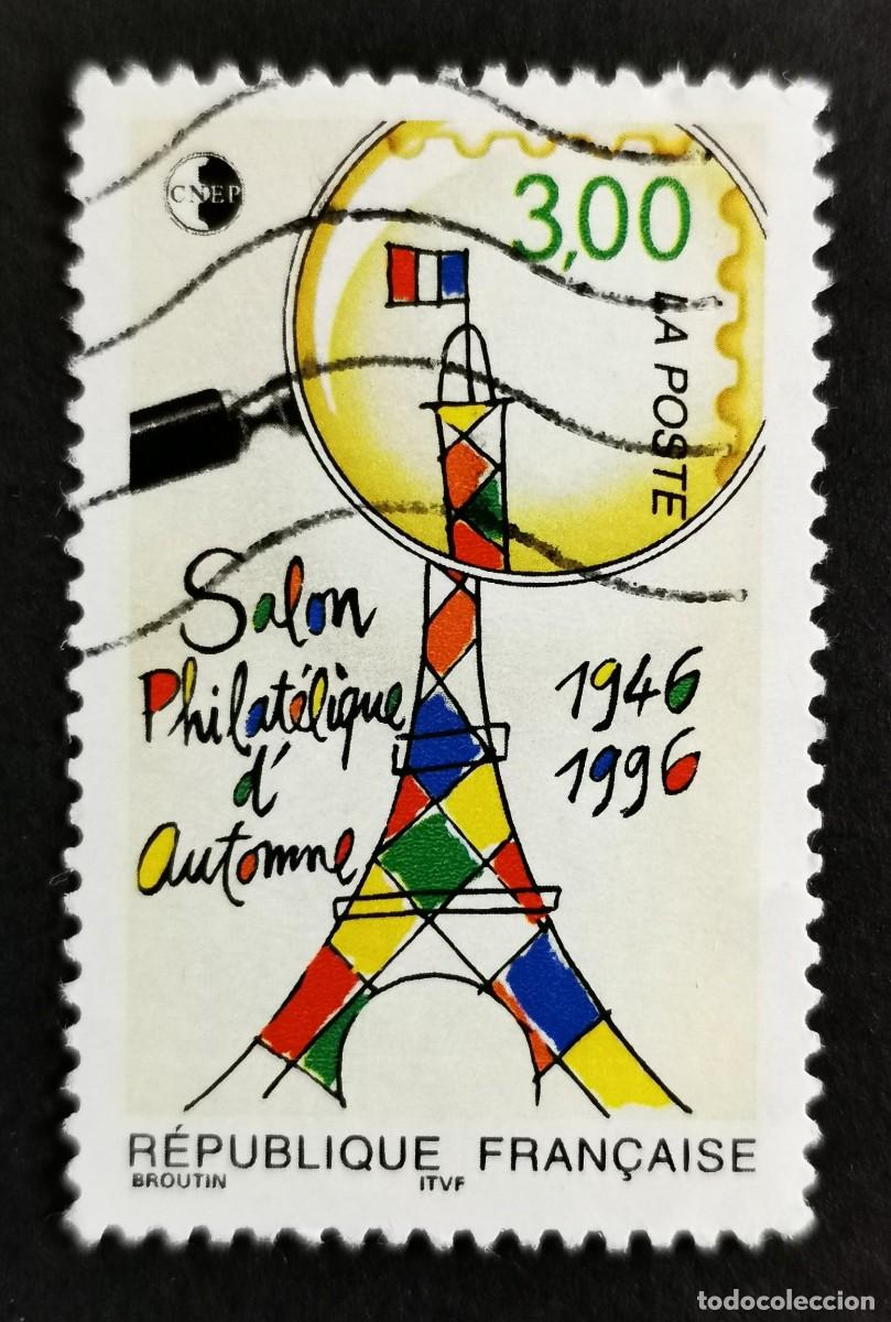 Sellos: Sello Francia 1996, CNEP Exposici&oacute;n Filat&eacute;lica de Oto&ntilde;o 1946-1996, 3,00 F Michel: 3178