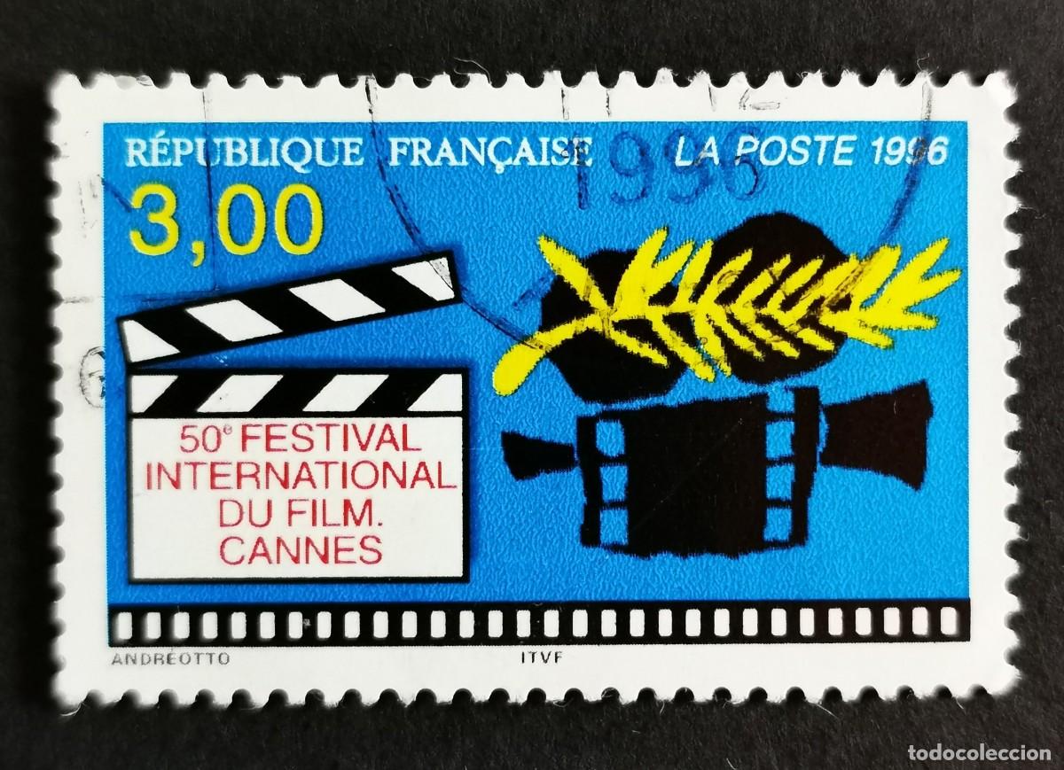 Sellos: Sello Francia 1996, 50&ordm; Festival Internacional de Cine de Cannes, 3,00 F Michel: 3183