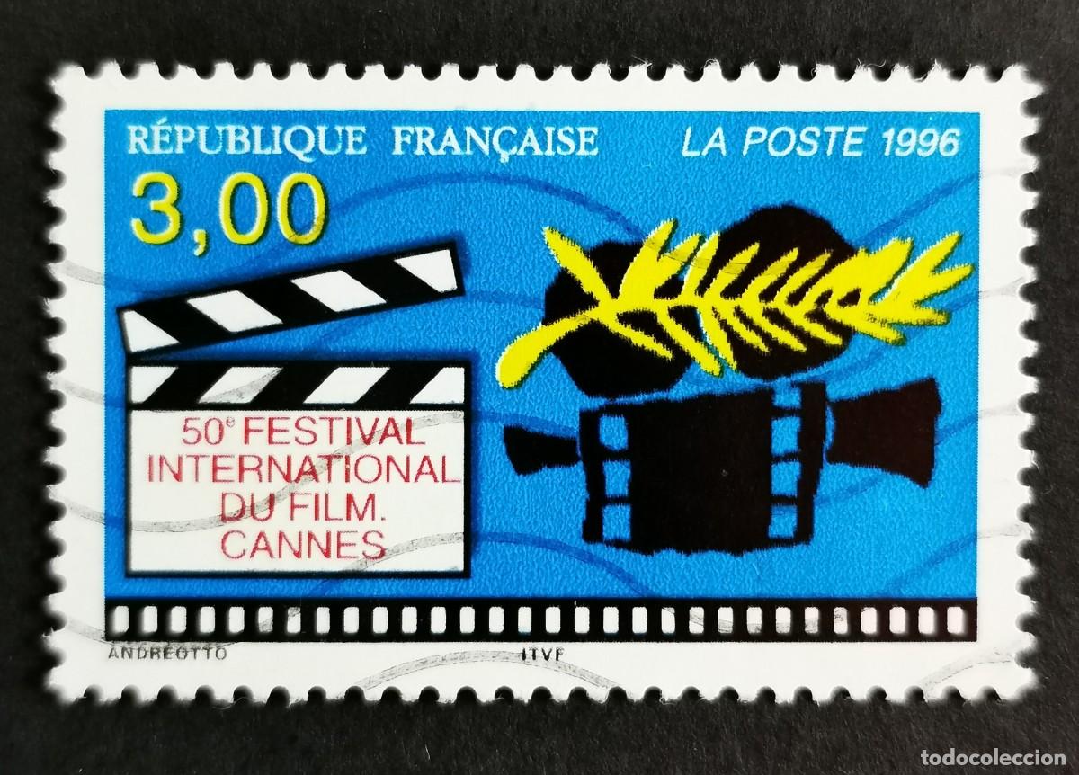 Sellos: Sello Francia 1996, 50&ordm; Festival Internacional de Cine de Cannes, 3,00 F Michel: 3183