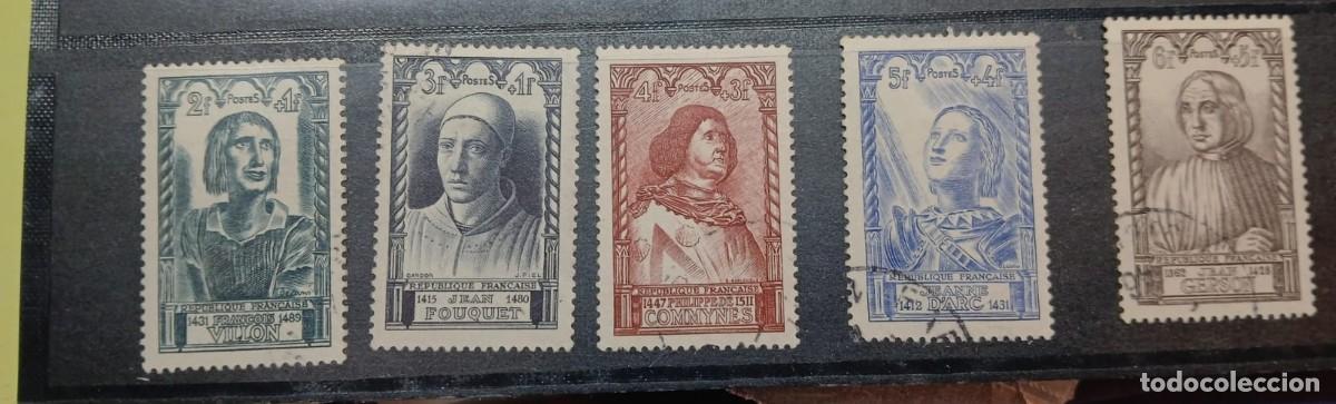 Sellos: Serie Francia. Juana de arco