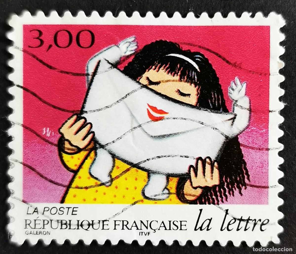 Sellos: Sello Francia 1997, Recibo de la carta, 3,00 F Michel: 3207