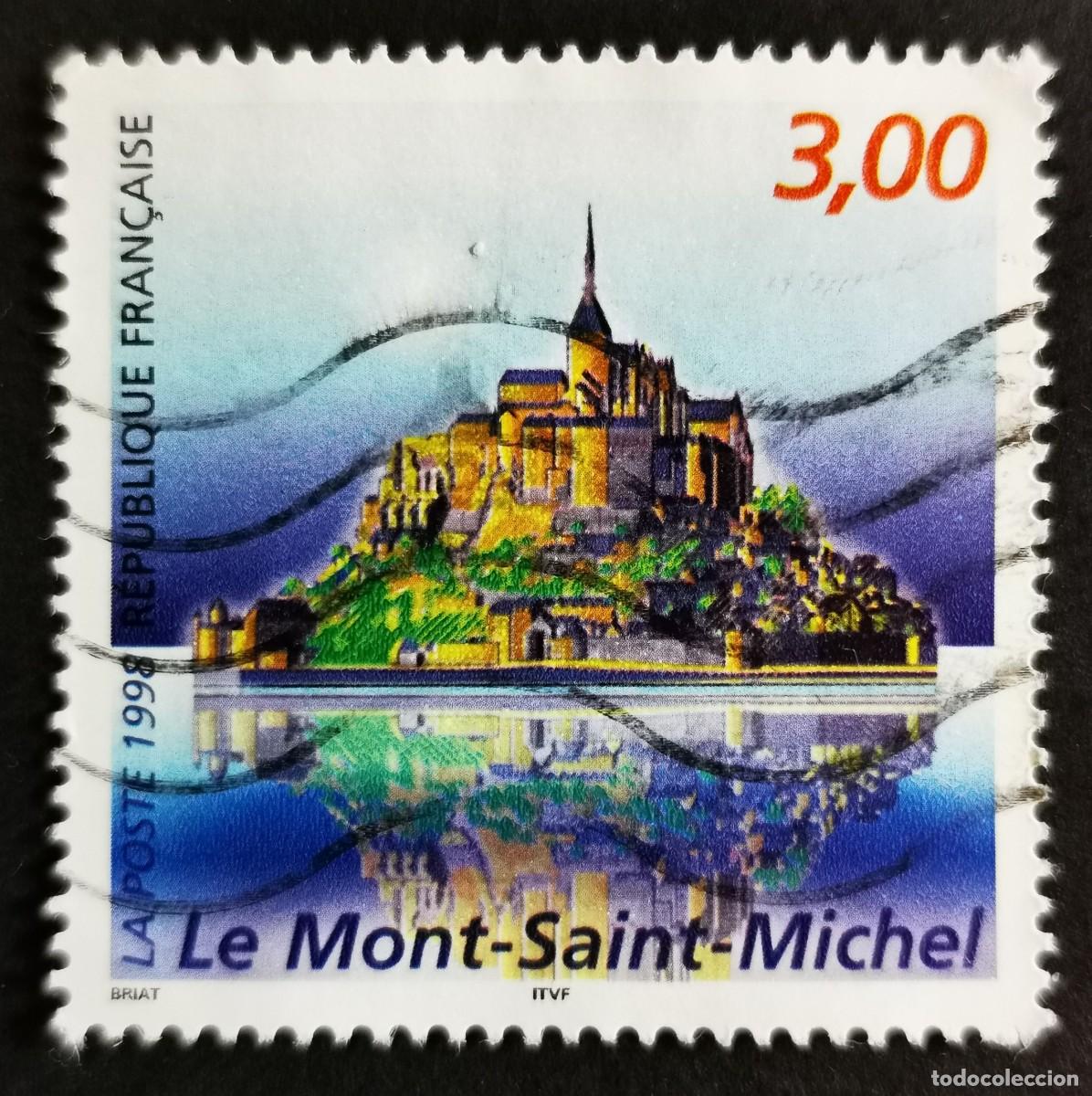 Sellos: Sello Francia 1998, Mont-Saint-Michel (Patrimonio de la Humanidad 1979), 3 F Michel: 3305