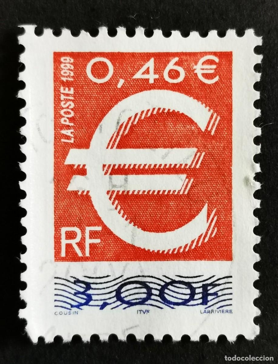 Sellos: Sello Francia 1999, S&iacute;mbolo del euro, 3,00 F Michel: 3356