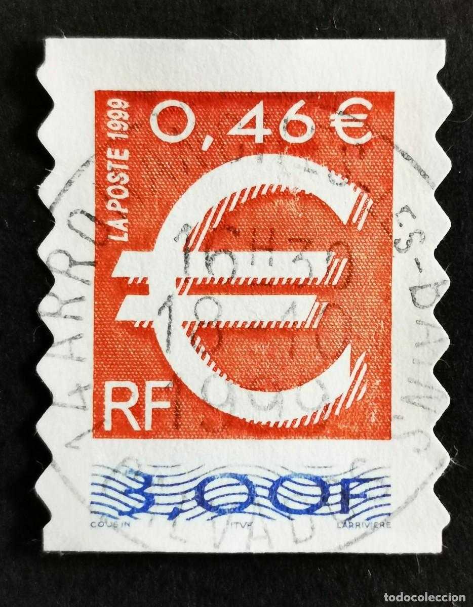 Sellos: Sello Francia 1999, S&iacute;mbolo del euro, 3,00 F Michel: 3363