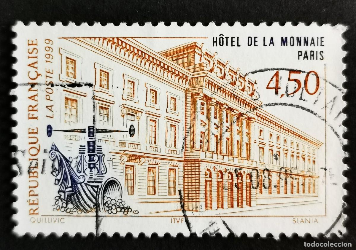 Sellos: Sello Francia 1999, La Casa de la Moneda, Par&iacute;s, 4,50 F Michel: 3394