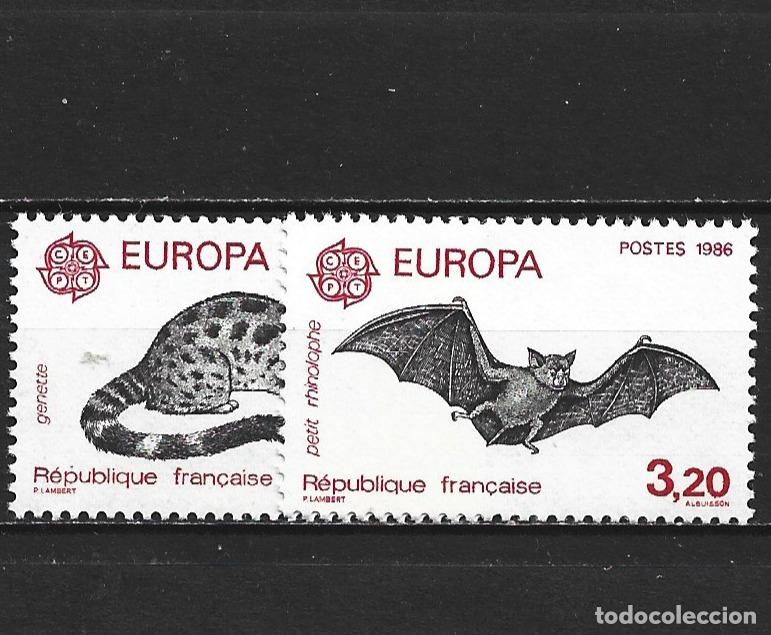 Sellos: FRANCIA YVERT NUM. 2416/2417 ** SERIE COMPLETA SIN FIJASELLOS